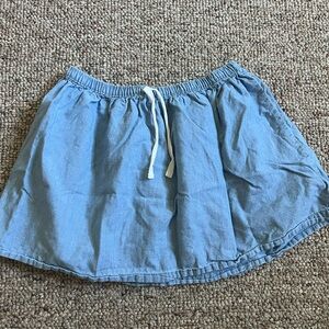 Carter's Light Blue Elastic Waist Skirt